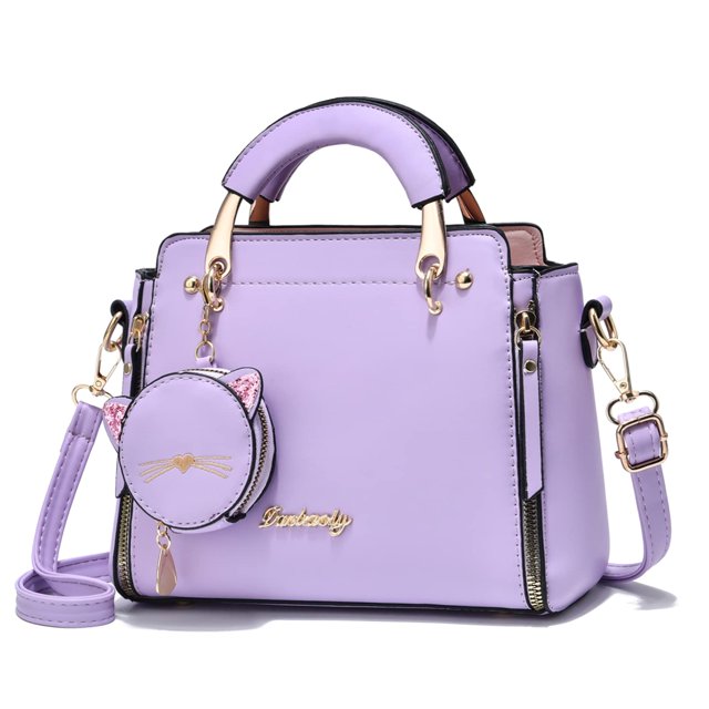 Bolso bandolera Xiaoyu Fashion para mujer y mujer, color morado