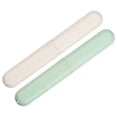 thumbnail image 1 of 2uds, Dientes Cepillo Soportes Estuche, Verde, Beige, 8.07''x1.22''x0.83'', 1 of 7