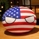 thumbnail image 1 of WANGSHANG Country Ball Toy Francia Rusia Alemania Creatividad Llavero Regalo Ee . Uu MINI Pelota Juguete Countryball Bolso Decoraciones Poloniaball Felpa Gao Jinjia unisex, 1 of 2
