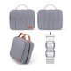 thumbnail image 5 of Neceser colgante Neceser grande para mujer con 4 compartimentos y 1 gancho para colgar Neceser para mujer Neceser azul, 5 of 5