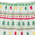 thumbnail image 5 of 2-Piece Baby & Toddler Neutral Mint/Red Holiday Family Pajamas, 5 of 8