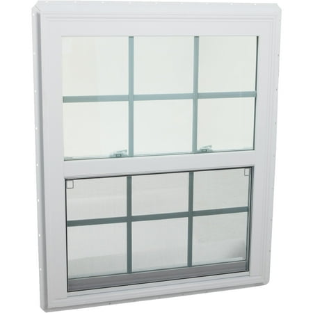 Silver Line Series 2900 New Construction Vinyl Single Hung Window Silver Line Series 2900 New Construction Vinyl Single Hung Window With Grille