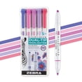 thumbnail image 1 of Set de iluminadores Zebra Pen Mildliner de doble punta, paquete de 5, 1 of 8