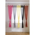 thumbnail image 4 of Ojal Telylene Ventana Tratamiento Cortina Puerta Cortinas Cenefa Panel 1x2.1M 15 Colores Soledad  Ojal cortina, 4 of 10