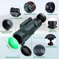 thumbnail image 2 of Telescopio monocular 80X100, monoculares para adultos, monocular compacto HD de alta potencia, prisma BAK-4 y lente FMC, observación de estrellas, caza, observación de aves silvestres,, 2 of 6