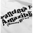 thumbnail image 5 of Grandma Amazing Mom Says So Cute Nana Toddler Boy Girl T Shirt Infant Toddler Brisco Brands 3T, 5 of 6