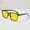 yellow, variant on New Cat's Eye Sunglasses European and American Fashion SquareTrendy Sunglasses Female Outdoor street photography shades