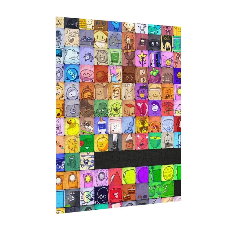 1000 Pieces Game BFDI Battle For Dream Island Puzzle for Adults