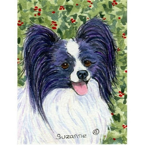 11 x 15 in. Papillon Garden Size Flag