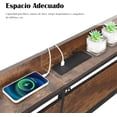 thumbnail image 4 of Cabecera Matrimonial con 2 Enchufes, USB y Tipo C, Cabecera Queen Size de Altura Regulable, Madera, Estante de Almacenamiento, Recamara Matrimonial, 4 of 4