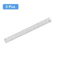 thumbnail image 3 of Compression Spring, 5Pcs 304 Stainless Steel, 4mm OD, 0.2mm Wire, 50mm Length, 3 of 6