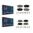 thumbnail image 1 of CMX Front Rear Ceramic Brake Pads Kit for Car Mazda 3 Sport KCX-100252, 1 of 9