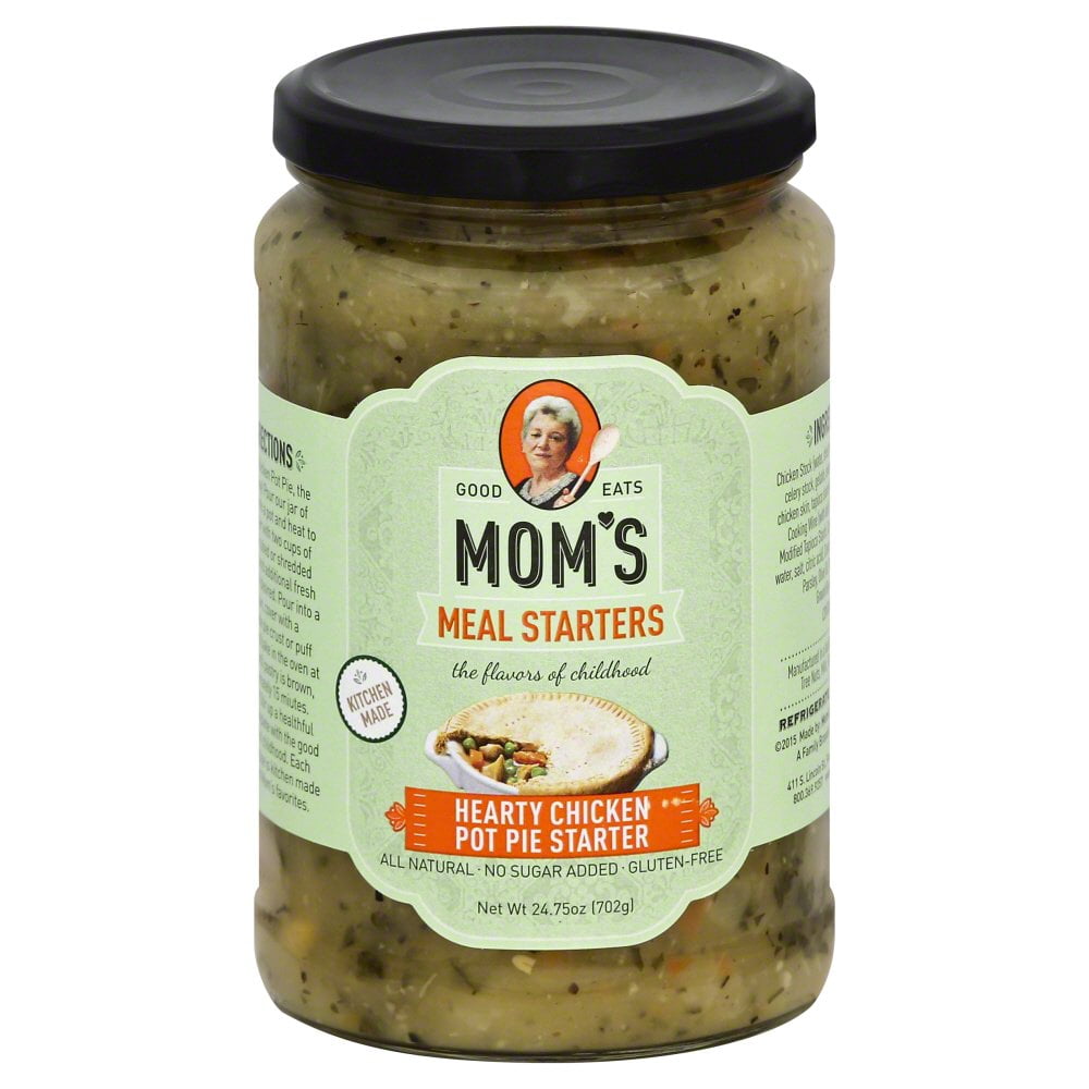 Mom's All Natural Gluten Free Meal Starters, Hearty Chicken Pot Pie Starter, 24.75 Oz by Mom's