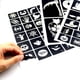 thumbnail image 5 of Kit de plantillas de tatuajes con purpurina XMASIR Halloween para niños, 45 unidades, 5 of 7