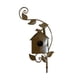 thumbnail image 1 of Decoración para exteriores, decoración del hogar, pajarera de metal con postes, estaca para patio, jardín, decoración de jardín, pajarera de metal para exteriores, estacas para jardín., 1 of 2