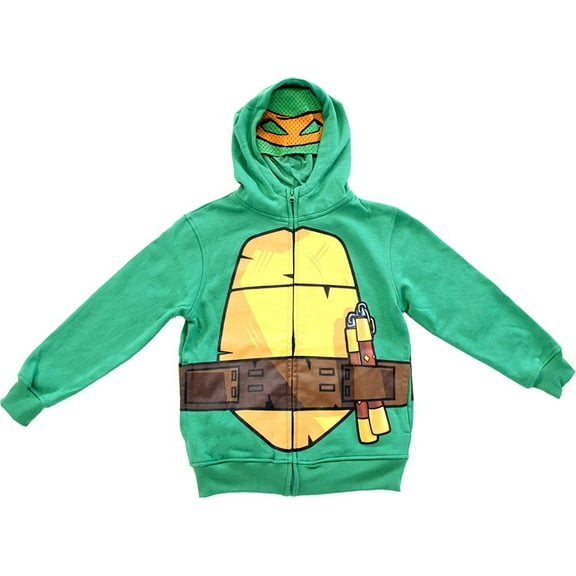 TMNT Teenage Mutant Ninja Turtles Toddlers/Boys Green Costume Hoodie Sweatshirt