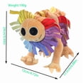 thumbnail image 1 of Crystal Super Soft Green Dinosaur Plush Toy Nightmare Critters Series, 1 of 2