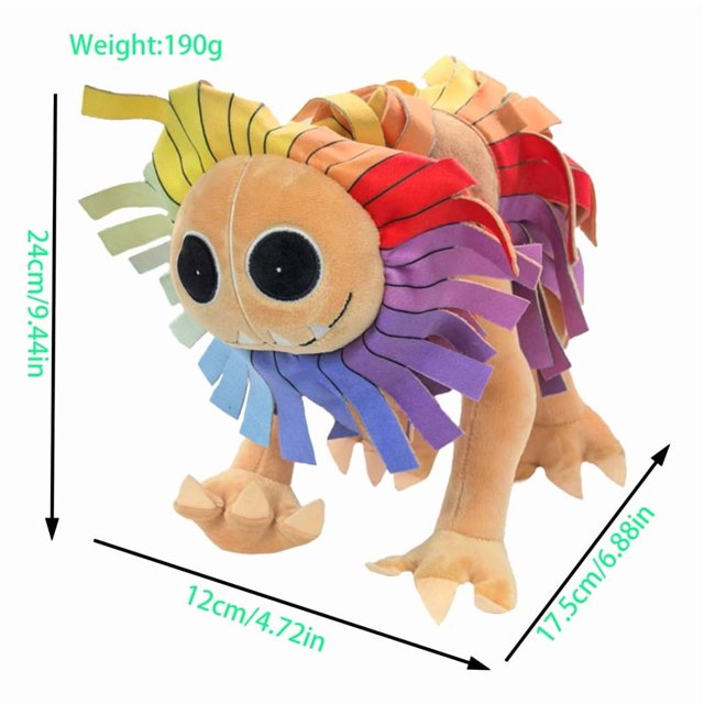 Crystal Super Soft Green Dinosaur Plush Toy Nightmare Critters Series