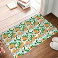 thumbnail image 2 of Non Slip Door Mat, Tropical Capybara Fast Drying Bath Tub Mats, Absorbent Bathroom Rugs Entrance Welcome Mat, Bath MatS for Tub, Floor, Home, Kitchen, Hotel,16x24in, 2 of 6