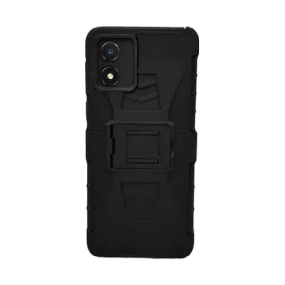 Funda Uso Rudo Clip 360 Para Honor X5 Más 2 Micas De Cristal