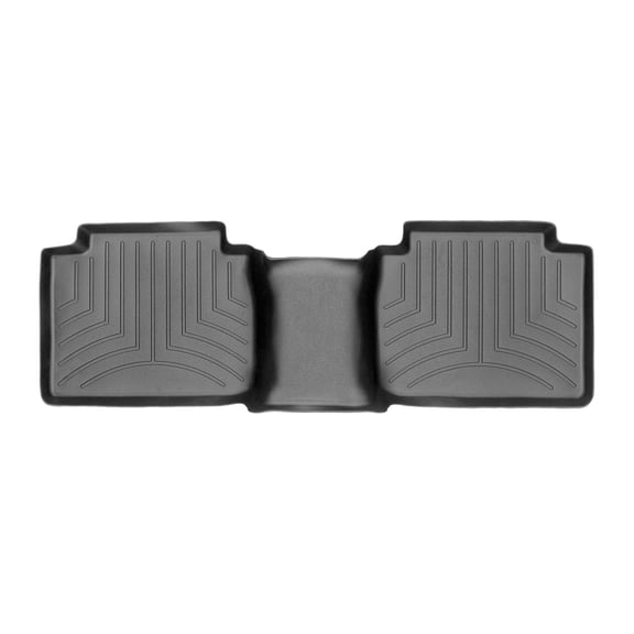 WeatherTech Custom Fit FloorLiners compatible with 2020-2024 Toyota Camry - 2nd Row, Black