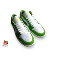 thumbnail image 3 of Ni - ke Air Jordan 1 Low SE Chlorophyll Basketball Shoes Men’s Size 10, 3 of 5