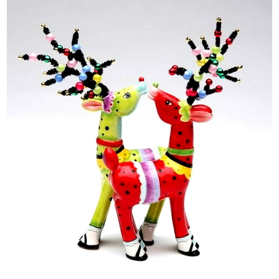2 Deer Magneti Salt & Pepper Shaker By Babs