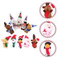 thumbnail image 4 of ColoMX 10pcs títeres portátiles de dedo adorable juguetes para el dedo para niños regalo de Navidad, 4 of 8