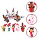 thumbnail image 4 of ColoMX 10pcs títeres portátiles de dedo adorable juguetes para el dedo para niños regalo de Navidad, 4 of 8
