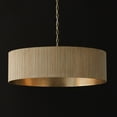 thumbnail image 4 of 450741KR-Capital Lighting-Donovan - 4 Light Chandelier In Artisan Style-11.25 Inches Tall and 30.75 Inches Wide-Black Stain/Matte Brass Finish, 4 of 6