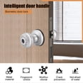 thumbnail image 4 of Fingerprint Door Lock-Smart Door Handle, Keyless Door Handle Silver, 4 of 5