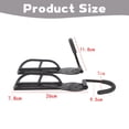 thumbnail image 5 of Garage Wall Mount Bike Rack, Space Saver Design, Heavy Duty Construction For Indoor And Outdoor Storage, Perfect For Mountain Bikes And Road Bikes (2PCS), 5 of 5