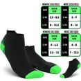 thumbnail image 2 of 15-20mmHg Mens Womens Compression Socks Anti Swelling Support Stockings - Athletic Fit 1- 6 Pairs Running Medical Socks, 2 of 7