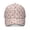Pink Christmas Snowman Pattern, variant on Pink Christmas Santa Pattern Baseball Cap, Sports Sun Cap with Snap Closure & Sweatband, Polyester Construction Gifts for Unisex Men Women