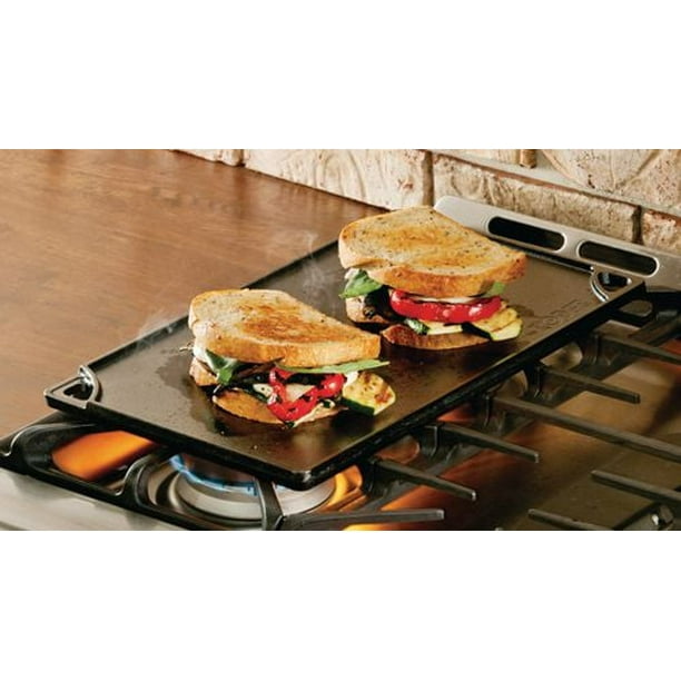 Lodge® Seasoned Cast Iron Reversible Grill / Griddle - Walmart.ca