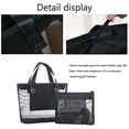 thumbnail image 5 of Utoimkio 2 Pack Mesh Beach Bag Portable Beach Tote Bags Sandproof Swimming Pool Bag Beach Accessories for Vacation Outdoor Beach Essentials, 5 of 7