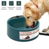 Heated Pet Bowl 2.2L for Dog Cat Prevent Food Water from Freezing Keep Temperature at (77-95F)