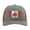 Heather Grey/Red, variant on Canada USA Flag Mesh Back Trucker Hat-Black/Black