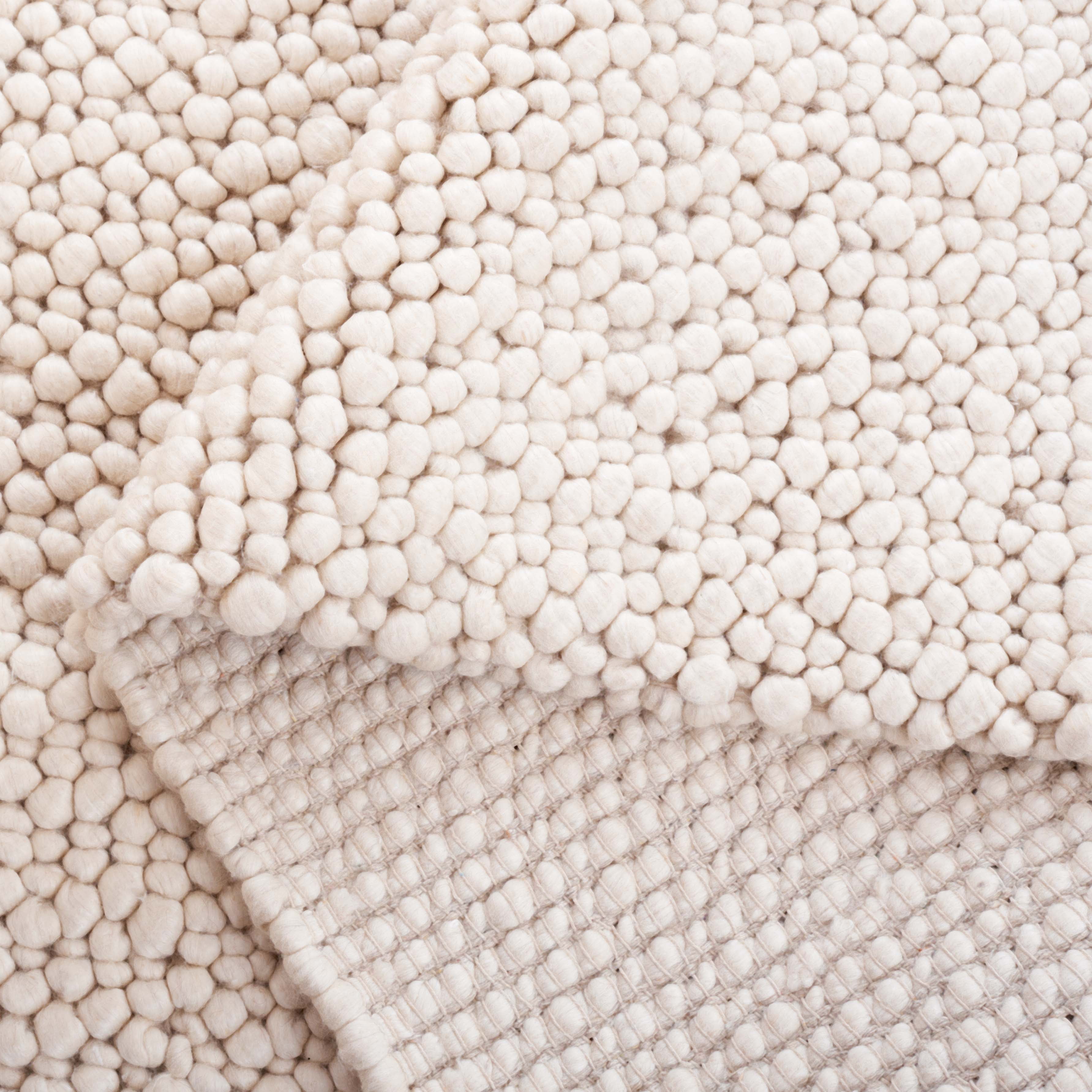 SAFAVIEH Natura Joey Solid Area Rug, Ivory, 5' x 8'
