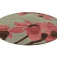 thumbnail image 3 of Tapis de Jasmin de Transition Bleu Laine à la Main, 3 of 4