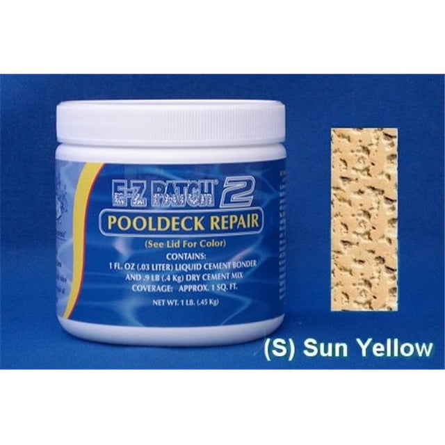 EZ Products EZP-040 1 No. Réparation de Terrasse de Piscine - - S Jaune Soleil Chaque