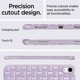 thumbnail image 5 of Funda Ice Cube de diseño único para iPad 7/8/9 (2019, 2020 y 2021 de 10,2 pulgadas), protección total y resistencia a los golpes mejorada., 5 of 5