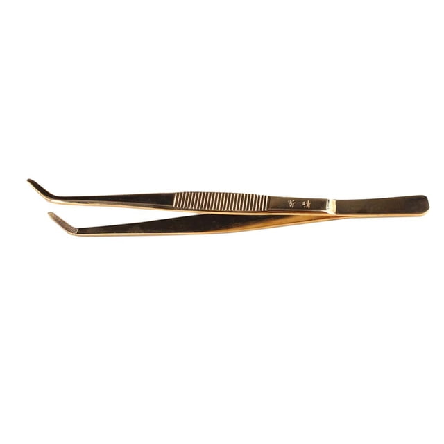 Pinzas de Té de Cobre Puro Sunnimix Clip Agujas Y Cortadores Utensilio de Té