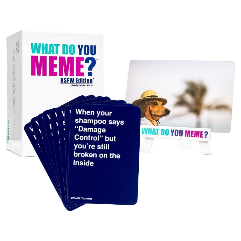  WHAT DO YOU MEME? The Office Edition - The Hilarious Party Game  for Meme Lovers : Toys & Games