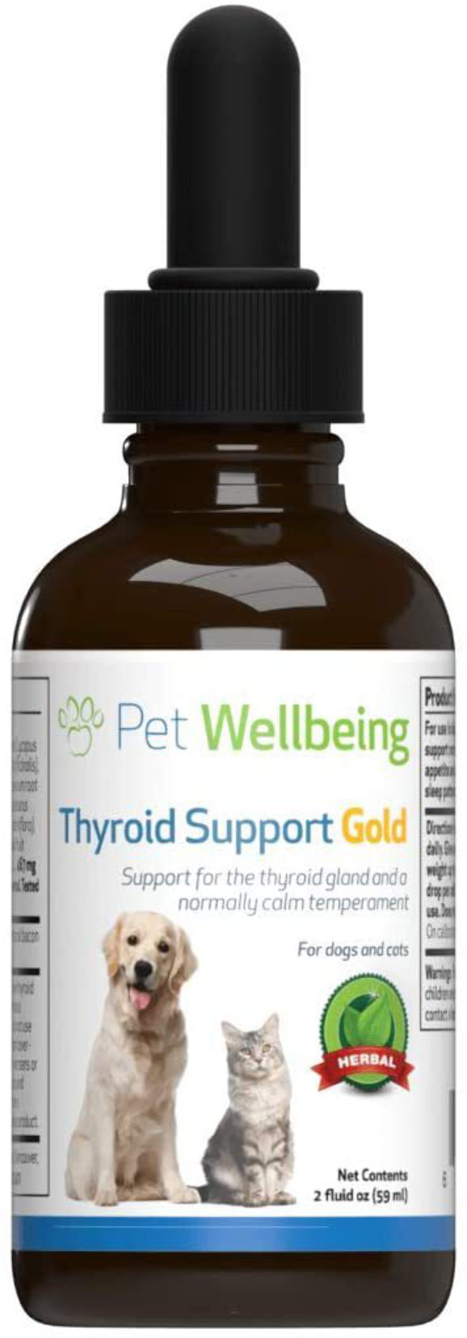 Pet Wellbeing Natural Thyroid Support for Dog Hypothyroidism - Thyroid Support Silver 2oz (59ml) - Walmart.com Pet Wellbeing Natural Thyroid Support for Dog Hypothyroidism - Thyroid Support Silver 2oz (59ml) - Walmart.com