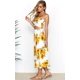 thumbnail image 3 of Camisa floral para mujer, vestido de traje de falda larga Zhivalor WMZY-305-7, 3 of 3