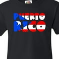 thumbnail image 4 of Inktastic Puerto Rico Flag in Text Youth T-Shirt, 4 of 5