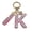 Pink, variant on Alloy Rhinestone Initial Letter(A-Z) Keychains for Women Girls - Bling Sparkly Alphabet Keychain Charms for Backpack, Handbag, Purse - Cute Durable Gift Idea