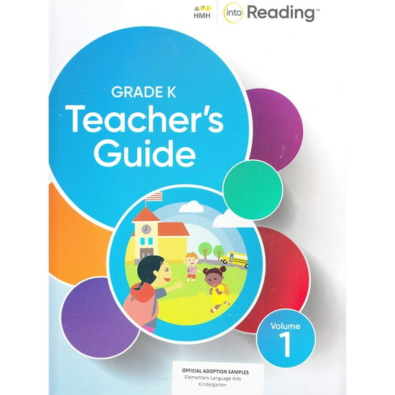 Into Reading, Teacher's Guide Volume 1 VRS1 Grade K 9780544459175 0544459172 - New