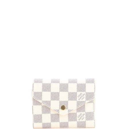 Victorine Wallet Damier By Rebag